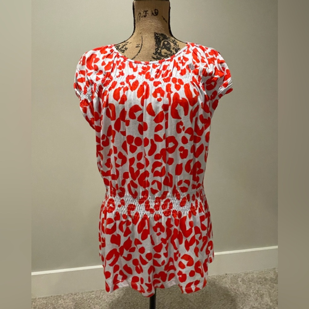 Ann Taylor Cap Sleeve Top